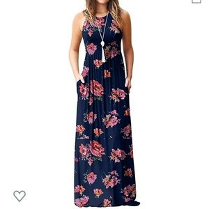 Floral maxi dress